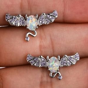 😈 Little Devil Crystal Earrings